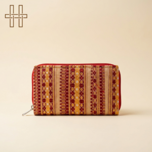 Muga silk Hand pouch 3-Heritage Handmades -Muga Silk -Premium Minimalist -Handcrafted