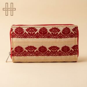 Muga silk Hand pouch 2-Heritage Handmades -Muga Silk -Premium Minimalist -Handcrafted