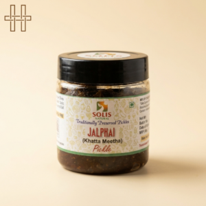 Assamese Traditional Homemade Pickle - Jalphai (Indian Olives)- Sweet Hot & Sour (Khatta Meetha)- 200 GM