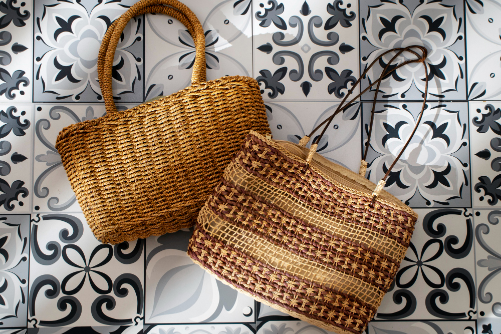 Assamese Traditional Bag Handicraft
