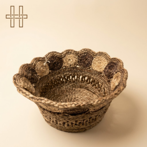 Jute Fruit Basket - Handwoven Texture - Multi-purpose Storage - Eco-Friendly - HandCrafted