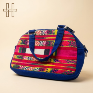 Handloom Cotton Handbag - Mixed Northeast Tribal Pattern - Timeless Woven Elegance - Artisan Heartmade - HandCrafted