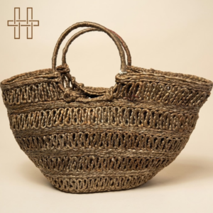 Jute Crochet Handbag - Handwoven Tote Type - Sturdy Build - Eco-Friendly - HandCrafted