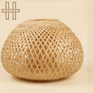 Jali Globe (Assamese Traditional Lamp)-Orbella-Sustainable Bamboo-Natural Earthy Tone-Handcrafted
